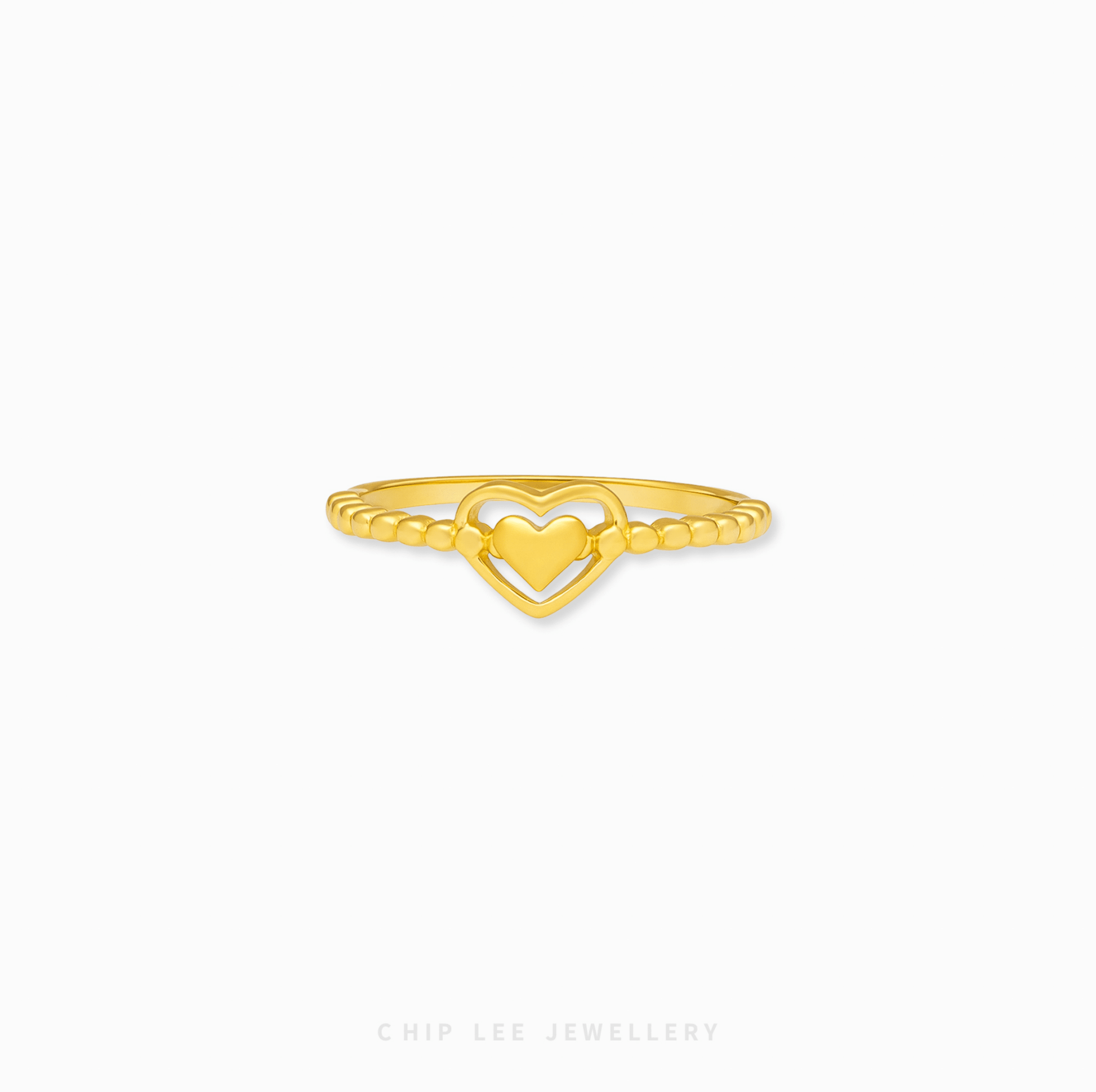 Sweetheart Beaded Ring with delicate beads, comfortable fit, elegant women’s jewelry, perfect for gifts, daily wear, or special occasions