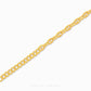 999 Pure Gold Mixed Link Chain Bracelet