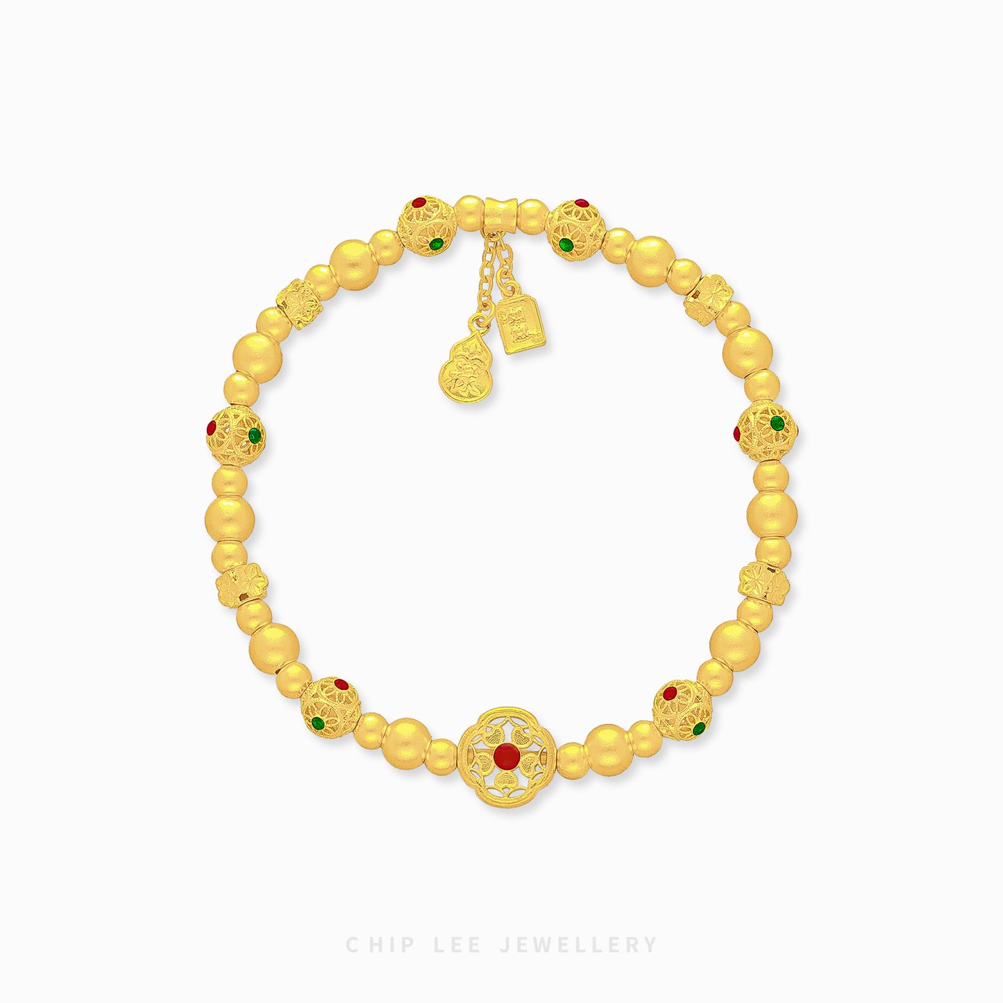 999 Pure Gold Charm Bracelet | Gu Fa Jin (古法金) Collection