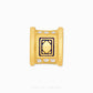 Trio Mahjong Charm with three classic Mahjong tiles crafted in solid gold, ideal for cultural and stylish jewellery accessories or gifts.