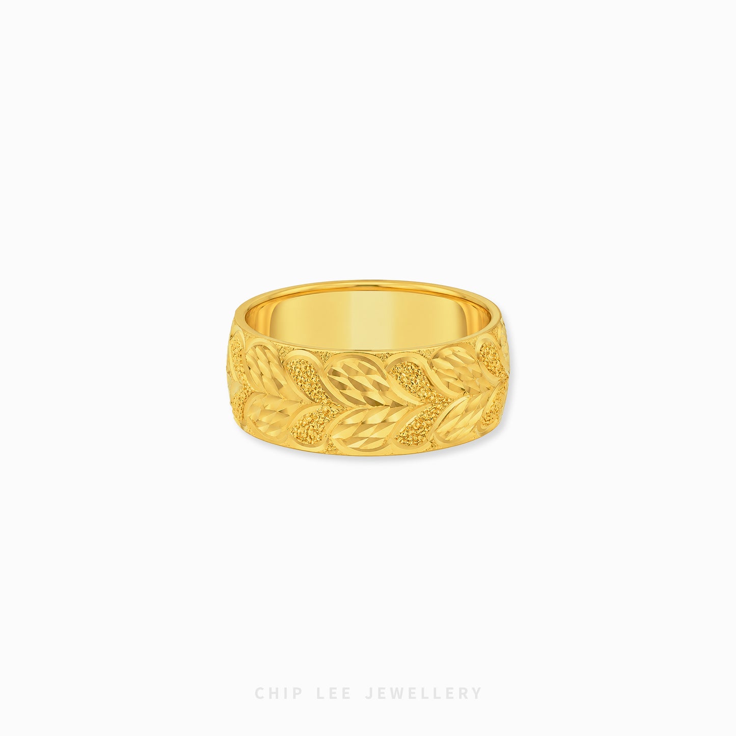 Textured Hearts Ring featuring a hearts design with a soft tactile textured finish