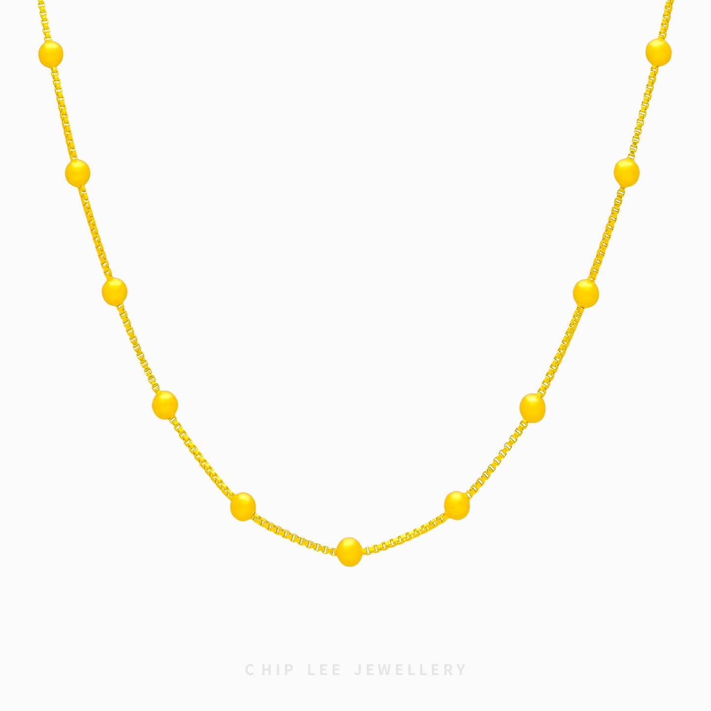 999 Pure Gold Beads Chain