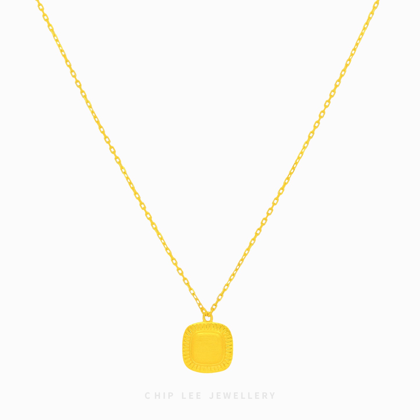 999 | 24K Gold Kare Necklace