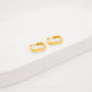 Gleam Curve Hoop Earrings