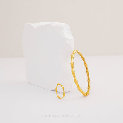 Dainty Bamboo Ring