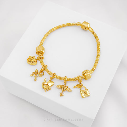 Angel Heart Charm