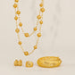 Filigree Bead Statement Necklace