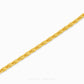 Textured gold chain bracelet with organic interlocking links and clasp closure.
