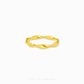 Wave Ring with flowing wave-inspired design, modern elegant women’s jewelry, comfortable fit for everyday or stacking wear