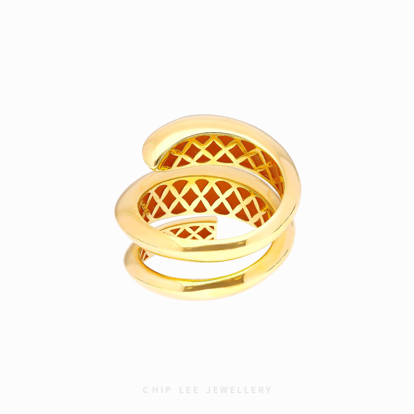 Open Crossover Ring - Chip Lee Jewellery